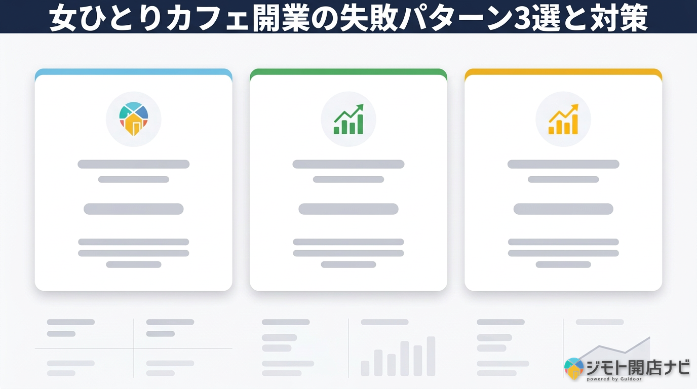 失敗パターン3選