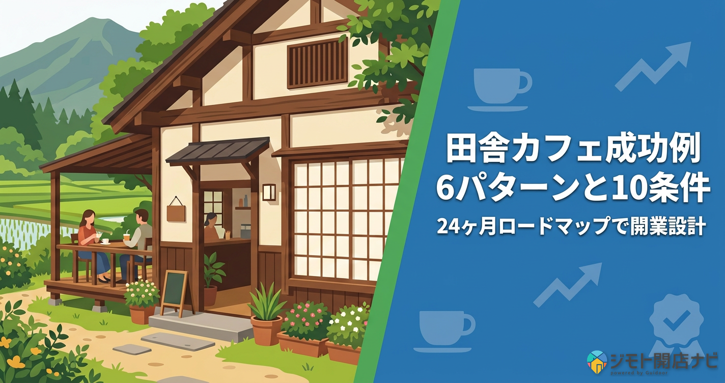 田舎カフェ成功例 6パターンと10条件